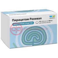 Пирацетам реневал таблетки покрытые пленочной оболочкой 400мг №60