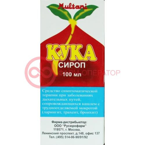Кука сироп 100мл Кука сироп 100мл