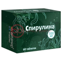 Витамир спирулина таблетки 500мг 509г №60
