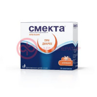 Смекта порошок для приготовления суспензии для приема внутрь 3г 3.76г №20 апельсиновый