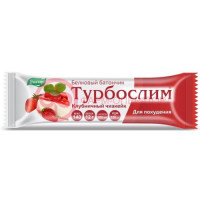 Эвалар турбослим батончик белковый 50г клубничный чизкейк