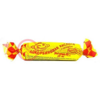 Аскорбиновая кислота с сахаром таблетки 25мг 3.0г №10