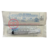 Шприц вогт медикал 3мл. 3-х комп. 23g 0,6х30мм №1 [vogt]