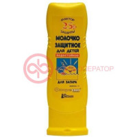 Флоресан молочко для загара 125мл защитн водост spf25 +  детское (ф-111)
