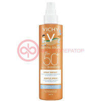 Виши капсолей спрей 200мл солнцезащ. д/детей суперводост.spf50 +