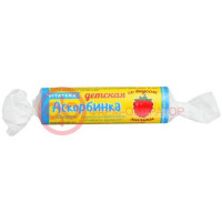 Витатека аскорбинка с сахаром таблетки жевательные 20мг 2.9г №10 детская вкус малины крутка