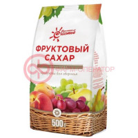 Фруктовое счастье порошок 500г фруктоза (фруктовый сахар) п/э