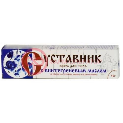 Суставник крем для тела 50г с винтегреневым маслом Суставник крем для тела 50г с винтегреневым маслом