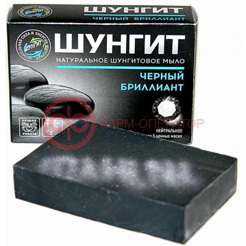 Природная аптека шунгит мыло натуральное 100г черный бриллиант /арт 211401/ Природная аптека шунгит мыло натуральное 100г черный бриллиант /арт 211401/