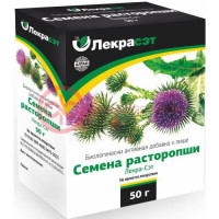 Расторопша семена 50г. чайн. напиток бад /лекра-сэт/