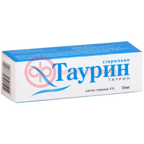 Таурин капли глазные 4% 10мл Таурин капли глазные 4% 10мл