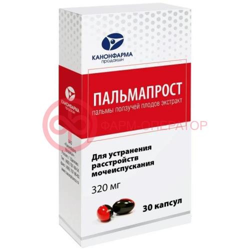 Пальмапрост капсулы 320мг №30 Пальмапрост капсулы 320мг №30