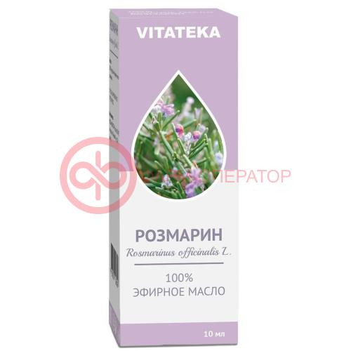 Витатека масло эфирное 10мл розмарин Витатека масло эфирное 10мл розмарин