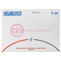 Небиволол таблетки 5мг №28