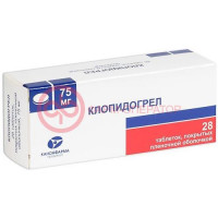 Клопидогрел канон таблетки покрытые пленочной оболочкой 75мг №28