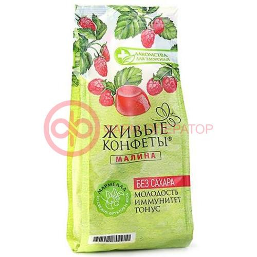 Лакомства д/здоровья мармелад малина 170г.