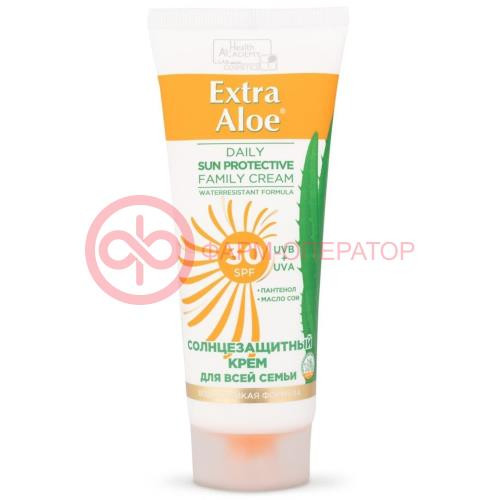 Фэмили косметик экстра алоэ крем солнцезащитный 100мл д/всей семьи spf-30 Фэмили косметик экстра алоэ крем солнцезащитный 100мл д/всей семьи spf-30