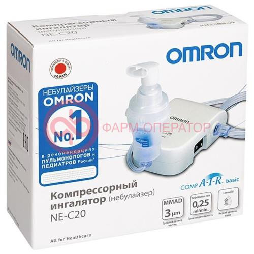 Омрон ингалятор компрессорный compair ne-c20 basic /арт.ne-c802-ru/