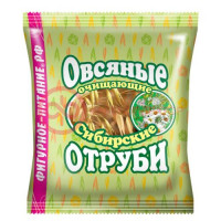 Сибирские отруби диет. овсяные очищ. 200г.