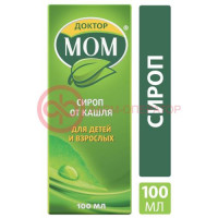 Доктор мом сироп 100мл в комплекте с мерным стаканчиком