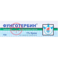 Фунготербин крем для наружного применения 1% 15г