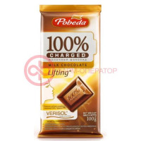 Победа чаржед шоколад 100г молочный лифтинг