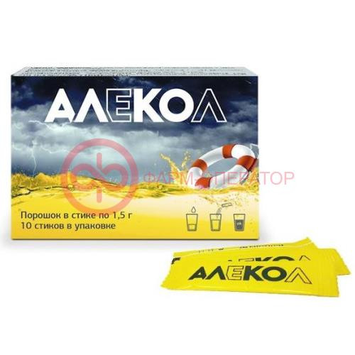 Алекол порошок 1.5г №10 Алекол порошок 1.5г №10
