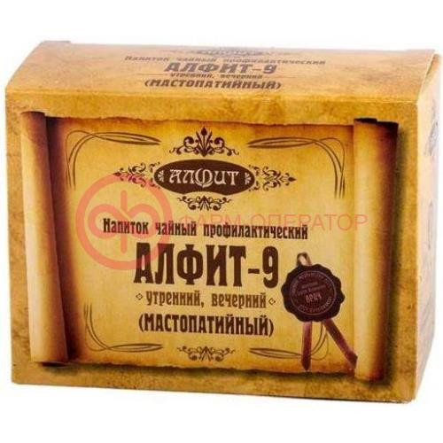Алфит-9 сбор д/проф. и лечения мастопатии 2г. №30х2 Алфит-9 сбор д/проф. и лечения мастопатии 2г. №30х2