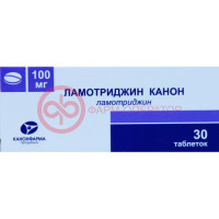 Ламотриджин канон таблетки 100мг №30