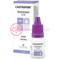 Сантабрим капли глазные 0,1% 5мл