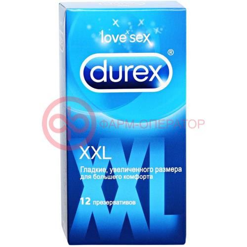 Дюрекс презервативы №12 xxl увелич. размера Дюрекс презервативы №12 xxl увелич. размера
