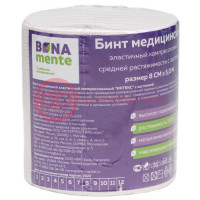 Бона менте бинт медицинский эластичный ср 5мх8см с застежками