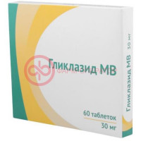 Гликлазид мв таблетки с модифицированным высвобождением 30мг №60