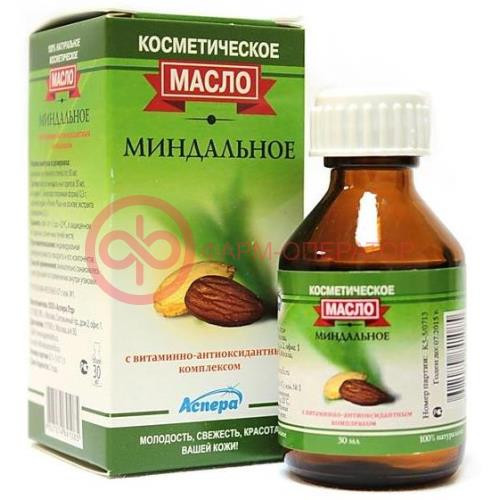 Аспера масло косметическое 30мл миндальное Аспера масло косметическое 30мл миндальное