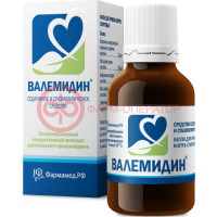 Валемидин капли для приема внутрь спиртовые 25мл