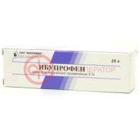 Ибупрофен мазь для наружного применения 5% 25г