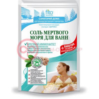 Фито санаторий дома соль для ванн 530г мертвого моря крепк. иммунитет