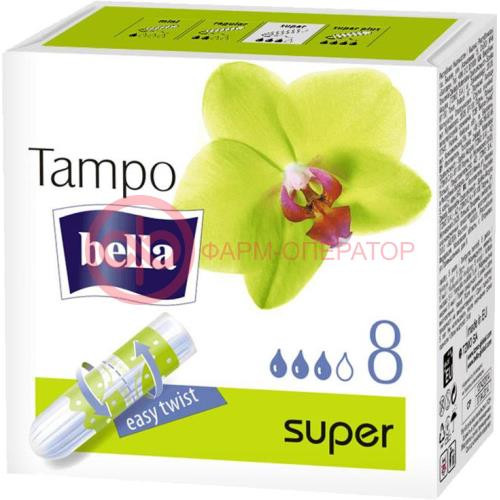 Белла тампо тампоны №8 супер