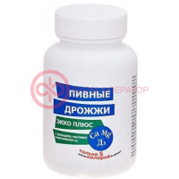 Пивные дрожжи экко плюс таблетки №100 кальций + магний + витамин д3