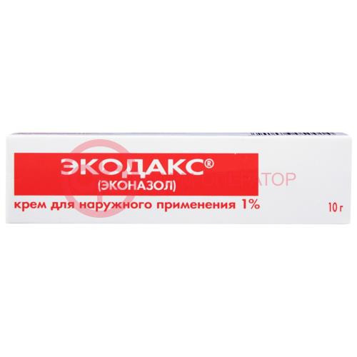 Экодакс крем для наружного применения 1% 10г Экодакс крем для наружного применения 1% 10г