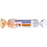 Мультифорте аскорбиновая к-та солнышко таблетки 3г №10 с сахаром апельсин