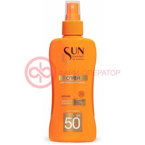Красса сан эксперт спрей солнцезащитный 180мл spf50 Красса сан эксперт спрей солнцезащитный 180мл spf50
