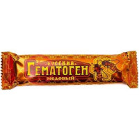 Гематоген русский плитка 40г медовый бад
