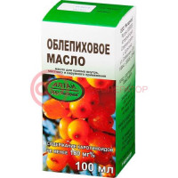 Облепиховое  масло для приема внутрь местного и наружного применения 100мл