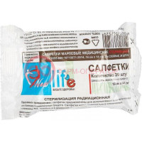 Нью лайф салфетки марлевые стерильные 16х14см. №20 двухсл.