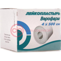 Верофарм лейкопластырь 4х500см