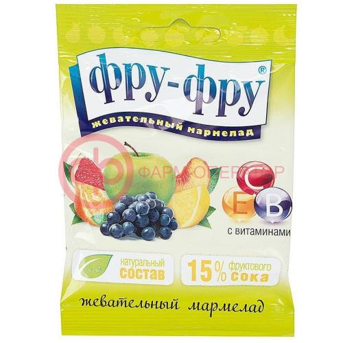 Фру-фру мармелад жевательный 30г азбука Фру-фру мармелад жевательный 30г азбука