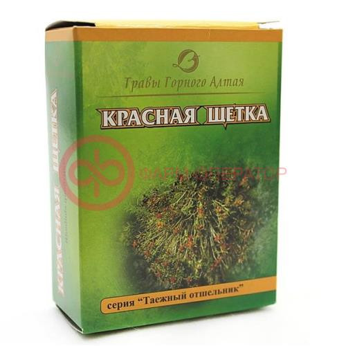 Таежный отшельник красная щетка фиточай 30г