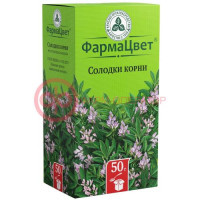 Солодки корни сырье растительное измельченное 50г