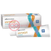 Ихтиол мазь для наружного применения 20% 25г туба